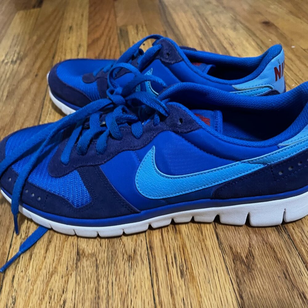 Nike Flex Brs Running Shoes (637458-401) Mens Blue